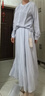 庫恩瑪維chic風(fēng)長(cháng)袖半身裙套裝女款2024年早秋新款簡(jiǎn)約寬松兩件套K36118 云水藍 M 曬單實(shí)拍圖