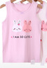 KIDS MAM&DAD女童背心純棉內(nèi)穿兒童寶寶女孩內(nèi)衣小背心春秋款小童貼身打底吊帶 紫色 150 cm 曬單實(shí)拍圖
