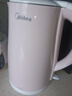 美的（Midea）電熱水壺0涂層燒水壺母嬰級(jí)316不銹鋼內(nèi)膽 1500W快速加熱 自動(dòng)斷電1.7升容量MK-HJ1705-PRO 曬單實(shí)拍圖
