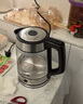 蘇泊爾燒水壺保溫一體全自動恒溫電熱水壺1.7L大容量透明藍光可視玻璃電水壺家用開水壺高硼硅玻璃壺身 1.7L 一鍵保溫功能 曬單實拍圖