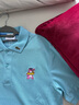 LACOSTE法國鱷魚活力卡通logo多巴胺Polo衫短袖男女同款|PH9236 BVG/潮汐藍(lán) S 曬單實(shí)拍圖