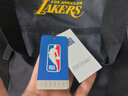 NBA官方-球場(chǎng)生活系列男女同款斜挎包 洛杉磯湖人籃球包（黑色） F 曬單實(shí)拍圖