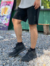 安踏男鞋運動(dòng)鞋男夏季男士軟底網(wǎng)面透氣跑步鞋休閑鞋男皮面防水鞋子男 【熱賣(mài)推薦款夏季男鞋】黑色 42 （8.5碼） 曬單實(shí)拍圖
