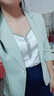 伊婭莎職業(yè)裝V領(lǐng)吊帶背心女緞面夏新款內搭薄款流蘇鏈條小吊帶外穿休閑打底衫可調節吊帶衫時(shí)尚性感上衣 單件1576白色吊帶 XL（推薦110-120斤） 曬單實(shí)拍圖