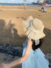 PMWRUN桔梗house海邊度假風(fēng)吊帶連衣裙女2025夏季新款氛圍感露背長裙子 薄荷曼波 M 曬單實拍圖