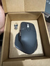 羅技（Logitech）大師系列 MX Master 3S 無線藍(lán)牙鼠標(biāo) 人體工學(xué) 辦公 靜音鼠標(biāo) 高端 石墨黑 帶無線接收器 曬單實(shí)拍圖