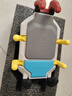 五匹osopro電動車手機(jī)導(dǎo)航支架摩托車手機(jī)支架彩殼版甲殼減震可選配無線充電 彩殼版減震直角甲殼支架 曬單實拍圖