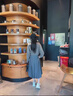 ZUOSAISI品牌老爹鞋女厚底網(wǎng)面透氣休閑鞋女2025秋季新品女鞋百搭鞋子女 米色 40 曬單實(shí)拍圖