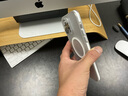 猩球衛(wèi)士膚感磁吸殼適用蘋果16ProMax手機(jī)殼磨砂全包iphone16e保護(hù)套15Pro/14Plus/13簡約光柵Magsafe外殼 【透白白邊 （磁吸款）】磨砂膚感保護(hù)殼 iPhone15Pro 曬單實拍圖