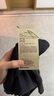 無印良品（MUJI）女式 羊毛 可水洗 高針距 斗篷毛衣 V領(lǐng)針織衫秋冬女款 BA1NAA3A 黑色 M（160/84A） 曬單實(shí)拍圖