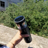 Stanisic德國品牌保溫杯男士一杯三用茶水分離不銹鋼泡茶杯高檔禮物 槍灰色-顯溫禮品裝 500ml 曬單實(shí)拍圖