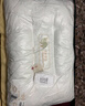 潔麗雅（Grace）全棉枕頭A類7A抗菌枕芯酒店護(hù)頸枕頭700g 45*70cm 中枕一只裝 曬單實拍圖