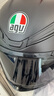 AGV K6S摩托車頭盔全覆式防霧全盔通勤摩旅跑盔啞黑秋冬 MATT-啞黑色 XL碼(適合59-61cm的頭圍) 曬單實(shí)拍圖