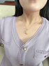 唐后天然和田玉項鏈玉葫蘆吊墜女款純銀首飾送媽媽生日節(jié)日禮物 曬單實拍圖