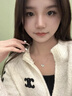DAWO足銀999蝴蝶純銀項鏈女時尚輕奢風銀項鏈女百搭高級感氣質韓版 蝴蝶純銀項鏈女 曬單實拍圖