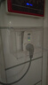 國際電工118型三位粘貼式插座加高加大防水罩盒衛生間廚房浴室防水防濺盒 【透明】118型三聯(lián)加高防水盒 曬單實(shí)拍圖