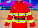 兒童消防員表演服演出服親子職業(yè)體驗服裝角色扮演衣服幼兒園套裝 長(cháng)袖+長(cháng)褲+帽子+腰帶 120 曬單實(shí)拍圖