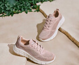 斯凱奇（Skechers）女鞋夏季網(wǎng)面透氣健步鞋軟底輕便休閑鞋百搭舒適運(yùn)動(dòng)跑步鞋117333 曬單實(shí)拍圖