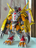 萬(wàn)代（BANDAI） Figure-rise 數(shù)碼寶貝 拼裝模型玩具 18cm FR 戰(zhàn)斗暴龍獸電鍍 曬單實(shí)拍圖