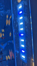 roxin魚缸節(jié)能燈led專用照明燈烏龜造景防水燈水草燈中小型水族箱架燈 藍白光/三排高亮燈38cm適合38-50cm魚缸 曬單實拍圖