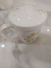 后海 骨瓷杯子優(yōu)質(zhì)歐式陶瓷馬克杯水杯帶蓋 創(chuàng  )意牛奶蓋杯喝水杯早餐杯 350ml月光蓋杯-長(cháng)頸鹿 可微波 曬單實(shí)拍圖