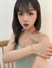 梵哲詩正品永恒之心項鏈手鏈女生吊墜2025新款輕奢小眾女友生日禮物女生 【七倉發(fā)貨】玫瑰金色項鏈-藍鉆 曬單實拍圖