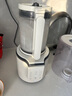 摩飛電器（Morphyrichards）破壁機 家用1.5L多功能柔音豆?jié){機加熱全自動榨汁機攪拌機 3-4人預(yù)約保溫隔音降噪輔食機MR8201白 曬單實拍圖