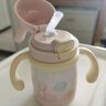 babycare兒童保溫杯嬰幼兒1-3歲316L不銹鋼嬰兒保溫杯水壺寶寶幼兒園水杯 贈直通吸嘴-把手款 歐珀粉 300ml 曬單實拍圖