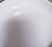 瓷禮萬家盤子菜碟8英寸家用飯盤簡約純白大容量窩盤陶瓷碗盤餐具餐盤4個裝 曬單實拍圖