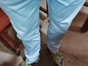 吉普（JEEP）美國正品高端經(jīng)典水洗牛仔褲男士春秋薄款修身小腳彈力直筒長(cháng)褲子 淺藍色 常規 【官方正品】 33 【推薦140-150斤】 曬單實(shí)拍圖