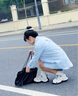 Cmxvz Kabot運(yùn)動(dòng)休閑鞋女士2025新款夏季網(wǎng)面休閑運(yùn)動(dòng)鞋港風(fēng)厚底增高老爹鞋 灰藍(lán)色 單層 36 曬單實(shí)拍圖