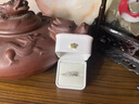 ICESTRELLA滿鉆環(huán)環(huán)相扣鏈條戒指女18食指指環(huán)莫桑石排戒個(gè)性可疊戴 美碼6號(hào) 曬單實(shí)拍圖