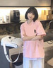 稻草人多巴胺短袖t需男夏季新款大碼寬松半袖體恤青少年情侶上衣 粉紅色 L 曬單實(shí)拍圖