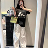 CENTARLKATTY高級感輕奢牛油果綠絲絨壓紋手提包包女2025新款斜挎托特包 牛油果綠 曬單實拍圖