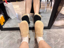 啄木鳥勃肯鞋女2025春秋新款厚底包頭軟木拖鞋女外穿復(fù)古一蹬腳博肯涼拖 卡其色 37 (235mm) （建議拍大一碼） 曬單實(shí)拍圖