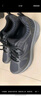 斯凱奇（Skechers）男鞋跑鞋透氣網(wǎng)面跑步鞋舒適緩震回彈休閑運動鞋 BKGY黑灰 43 曬單實拍圖