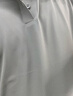 美津濃POLO衫男透氣輕薄t恤男夏季翻領(lǐng)男士短袖 淺灰色  4XL  曬單實(shí)拍圖
