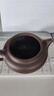 百年利永 宜興紫砂壺純?nèi)止ぴV老紫泥仿古壺功夫茶具泡茶壺230ml 曬單實(shí)拍圖