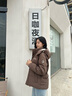 波司登反季羽絨服男女同款可拆帽新國標(biāo)90絨修身外套B250245910XS 曬單實(shí)拍圖