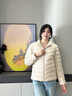 波司登（BOSIDENG）25年新款短款輕薄羽絨服女90絨戶外野營登山旅游外套B250131006 秘釉色7475-25-淡系極簡風 S 160/84A 100斤-110斤 曬單實拍圖