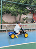 AULDEY兒童電動(dòng)四輪卡丁車(chē)1-8歲平衡車(chē)四輪小孩禮物可坐帶遙控免安裝 天空藍(lán)單驅(qū)小電瓶藍(lán)牙音樂(lè)遙控 曬單實(shí)拍圖