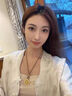 芯奢韋雪同款鑲鉆金八寶羅盤項鏈女士圓形吊墜仿沙金520送女朋友禮物 鑲鉆八寶羅盤項鏈【贈精美禮盒】 曬單實拍圖