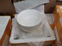 琉皓景德鎮(zhèn)釉下彩陶瓷碗飯碗健康中式小清新可微波餐具加厚防燙米飯碗 6碗4盤(4.5碗+7盤) 曬單實拍圖