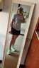 安德瑪（UNDERARMOUR）CoolSwitch女子涼爽跑步運(yùn)動短袖T恤1373399 王牌紫543 L 曬單實(shí)拍圖