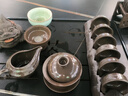 茶杯套裝紫砂功夫茶具套裝辦公室用2025新款茶具套裝紫砂茶具套裝 描金紫砂舍得西施壺 10頭 曬單實拍圖