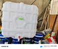 農吉豐 打藥機打藥桶三輪車(chē)塑料儲水桶農用大容量帶蓋家用水箱臥式方形 500L特厚水桶（裝水1000斤） 曬單實(shí)拍圖