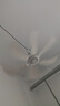 志高（CHIGO）小吊扇 小型電風(fēng)扇 小風(fēng)扇家用學(xué)生宿舍床上大風(fēng)力6頁蚊帳扇懸掛式微風(fēng)吊扇便攜小電扇 新升級-標(biāo)配款6葉 曬單實拍圖
