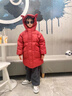 G.DUCKKIDS小黃鴨童裝兒童羽絨服男童中長(zhǎng)款加厚男孩外套冬季寶寶小惡魔衣服 黃色 90 建議1~2歲【 80-90cm】 曬單實(shí)拍圖