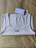 紅袖方領(lǐng)針織背心2025夏季新款女裝彈力休閑氣質(zhì)百搭顯瘦洋氣小上衣 本白001 S 曬單實(shí)拍圖
