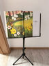相思鳥樂譜架可折疊升降曲譜架吉他古箏琴譜架小提琴歌譜架子譜臺黑色 曬單實(shí)拍圖